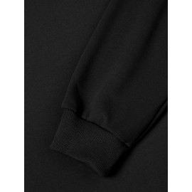 [Palm Tree Print Sweatshirt] Crew Neck Palm Tree Print Sweatshirt - Casual Fall & Spring Women's Clothing