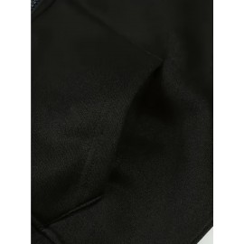 [Cozy Hoodie] Cozy Polyester Athletic Sweatshirt Jacket, Chic 'In My Auntie Era' Print Zip-Up Hoodie with Pockets | Machine Washable, Perfect for Fall/Winter