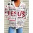 Women'S White Hoodie with Inspirational Christian Quotes - 