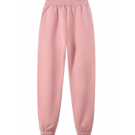 [Graphic Print Two Piece Set] Graphic Print Two Piece Set | Women's Crew Neck Sweatshirt & Pants Clothing